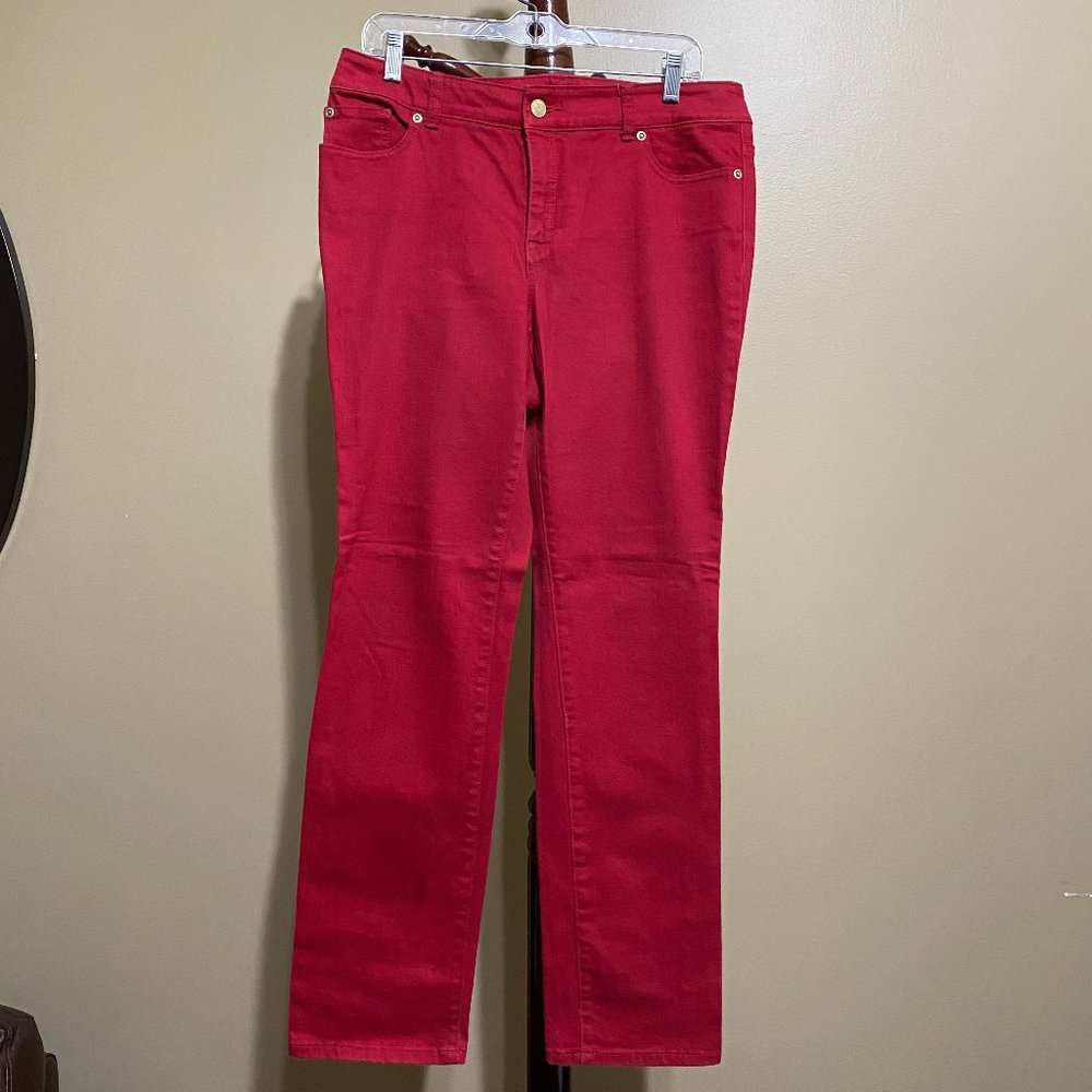 Chicos Red Pants
